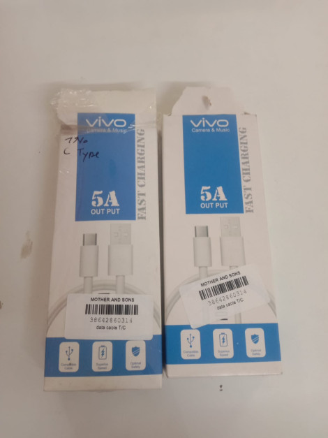 VIVO TYPE C DATA CABLE FAST CHARGING
